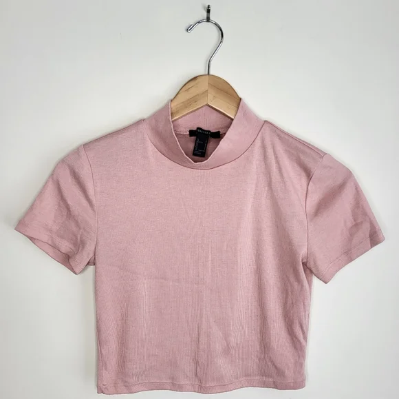 Forever 21 Tops Forever Pale Pink Crop Top Poshmark
